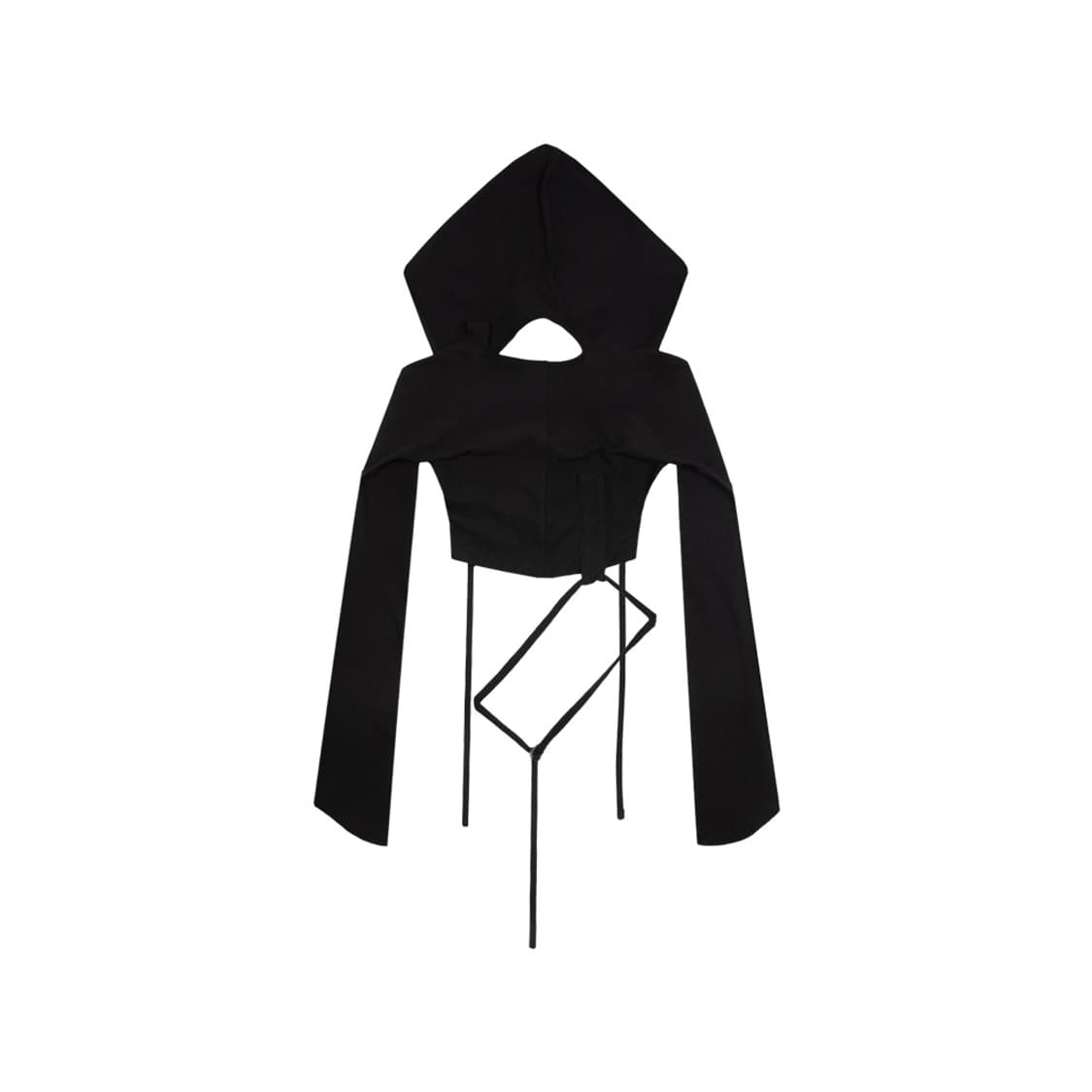 aesynctx HOODED CARDIGAN BLACK - S 상품이미지2