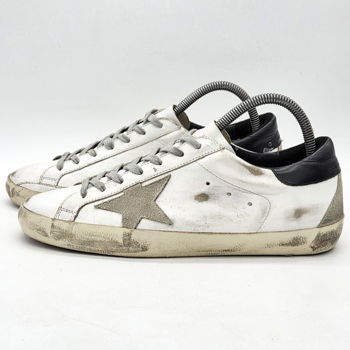  골든구스 슈퍼스타 화이트/블랙 (41)   상품이미지1