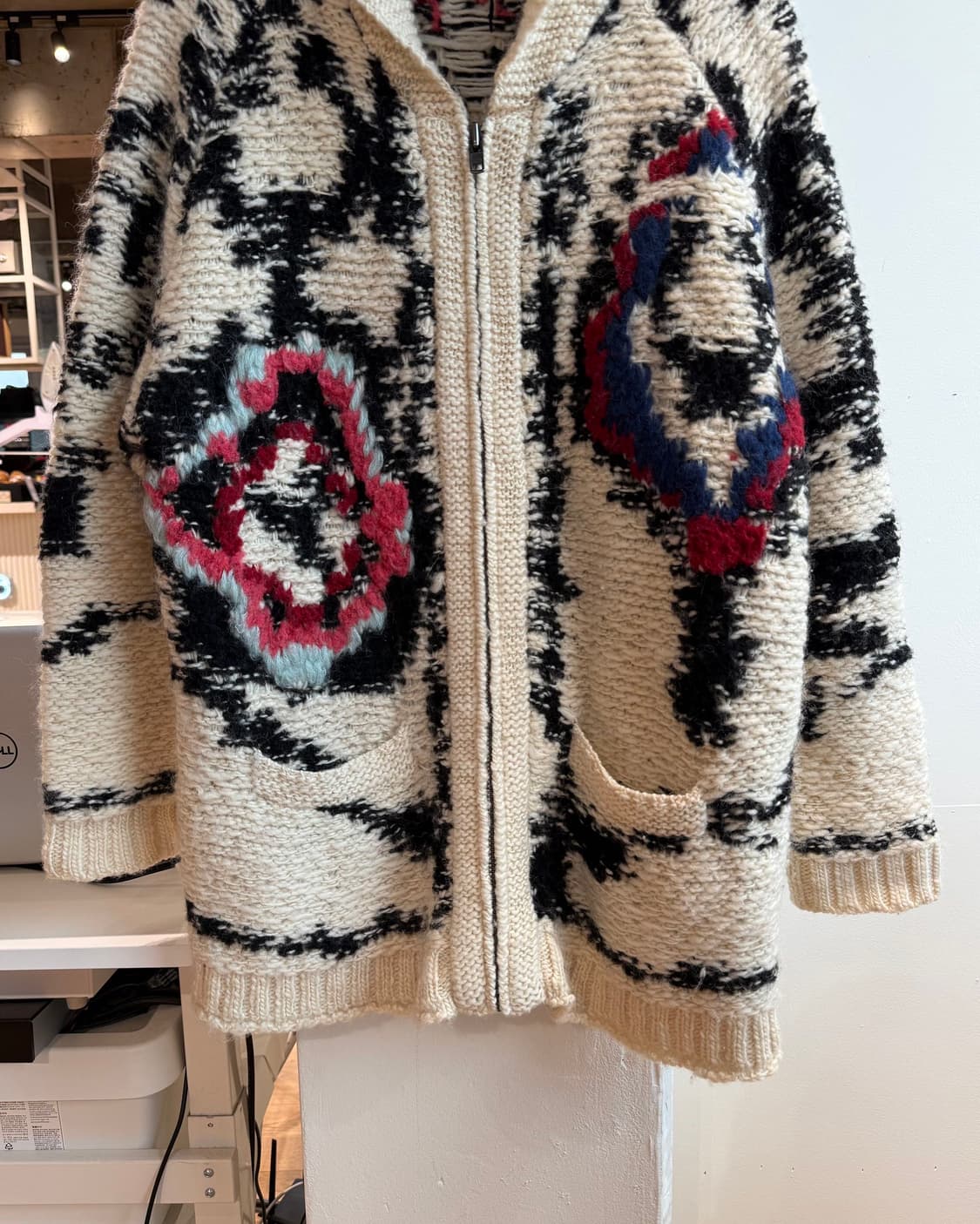 이자벨마랑 아이보리 세라 울 스웨터 가디건  상품이미지6