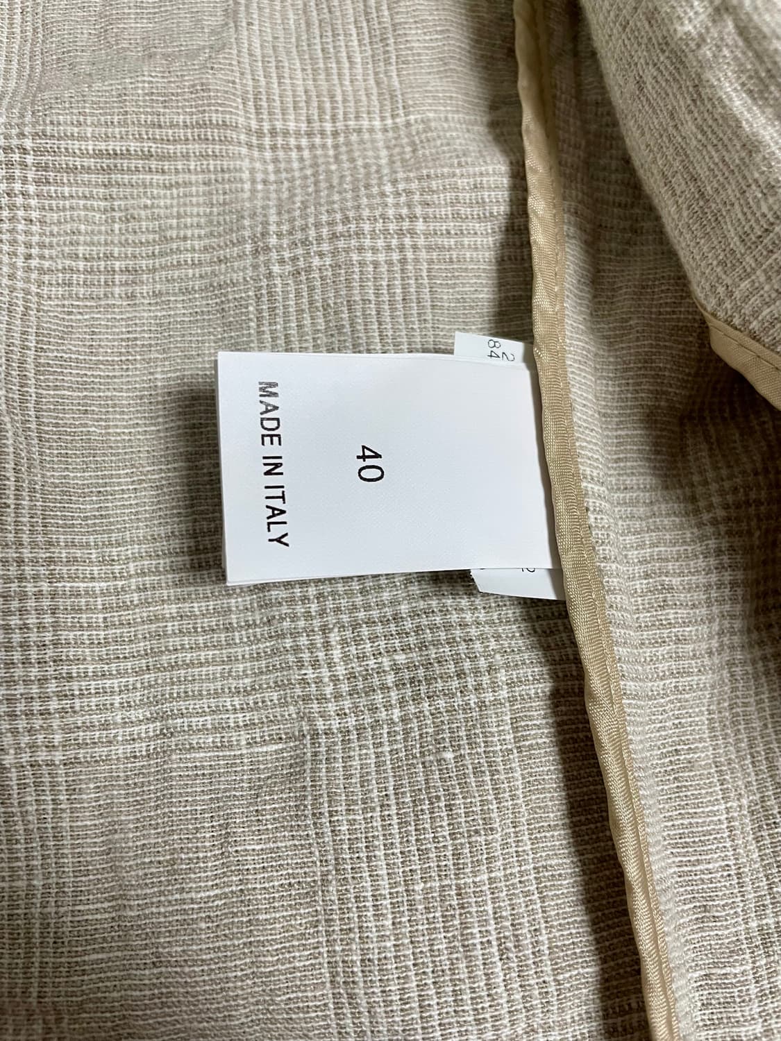 Brunello Cucinelli 린넨 더블 자켓 40 정품 상품이미지6