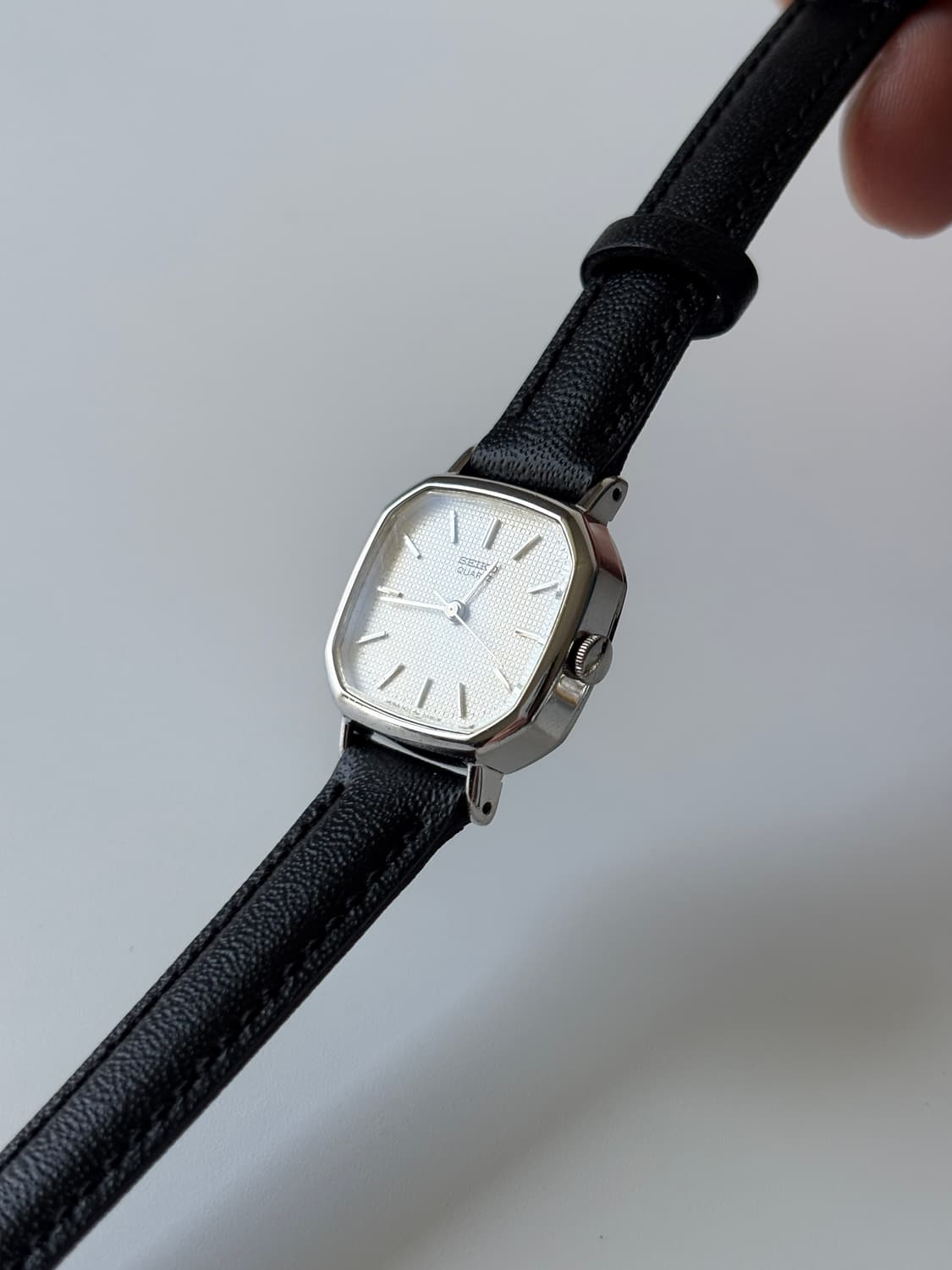 1980s Silver Square Ladies Quartz 상품이미지2