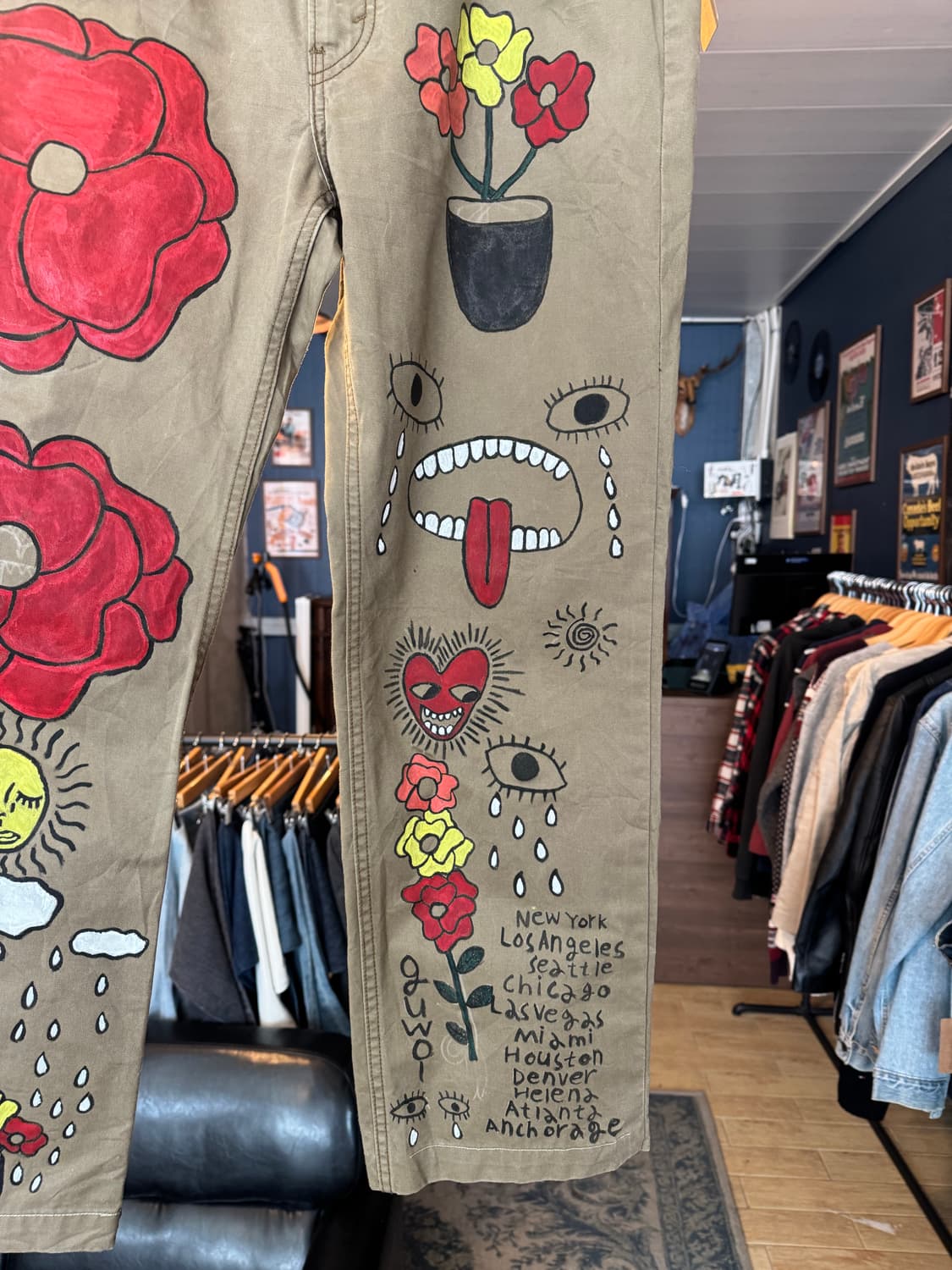 리바이스 화이트탭 514 38x32(핸드메이드) 상품이미지4