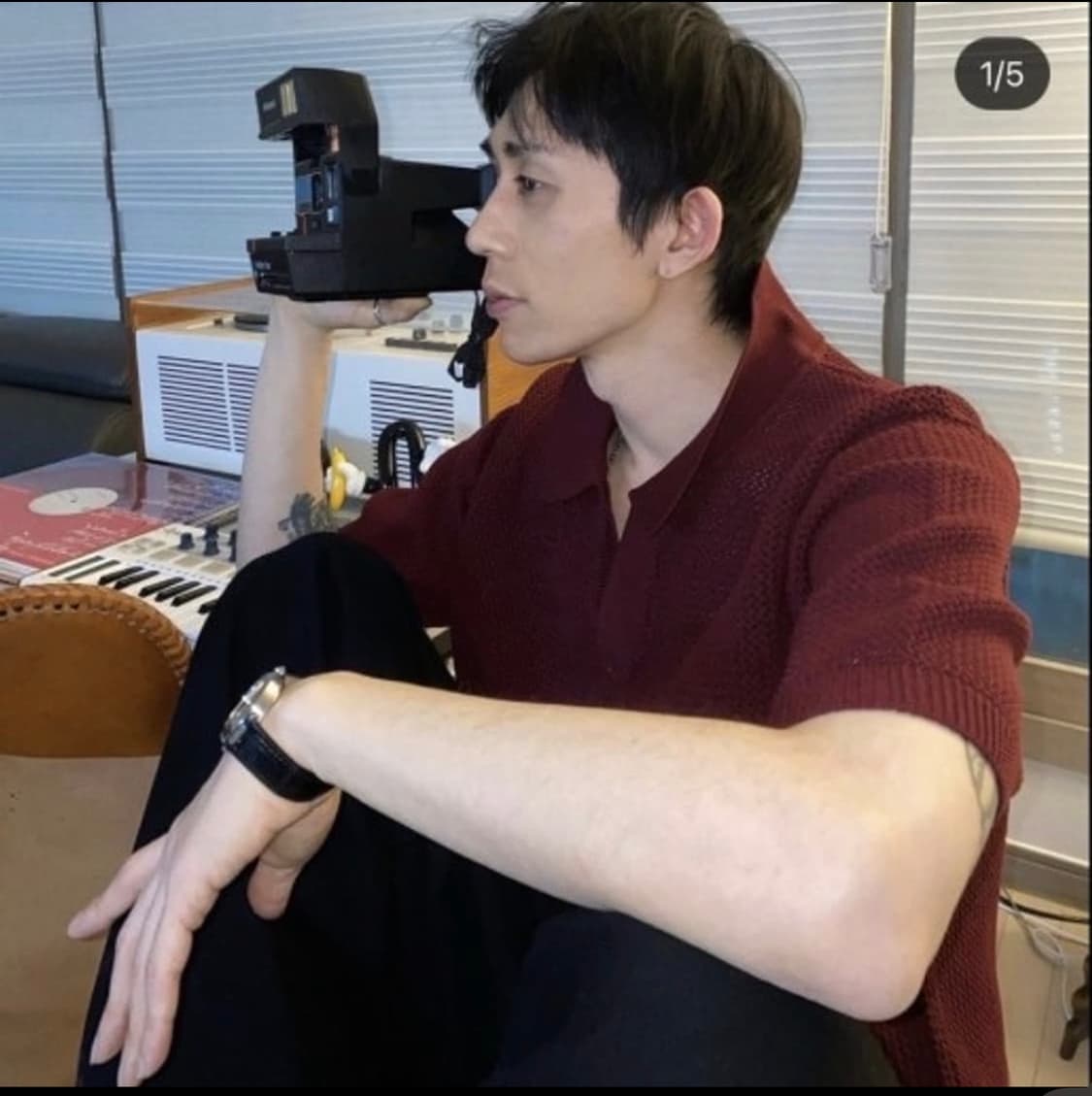 스투시 케이블 메쉬 폴로 니트 상품이미지6