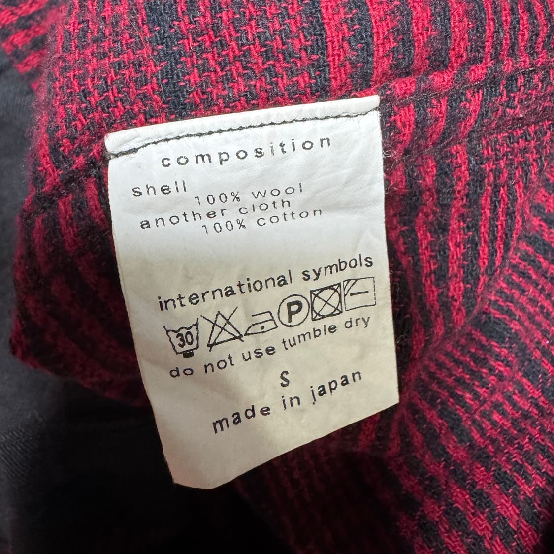 와코마리아 체크셔츠 상품이미지3