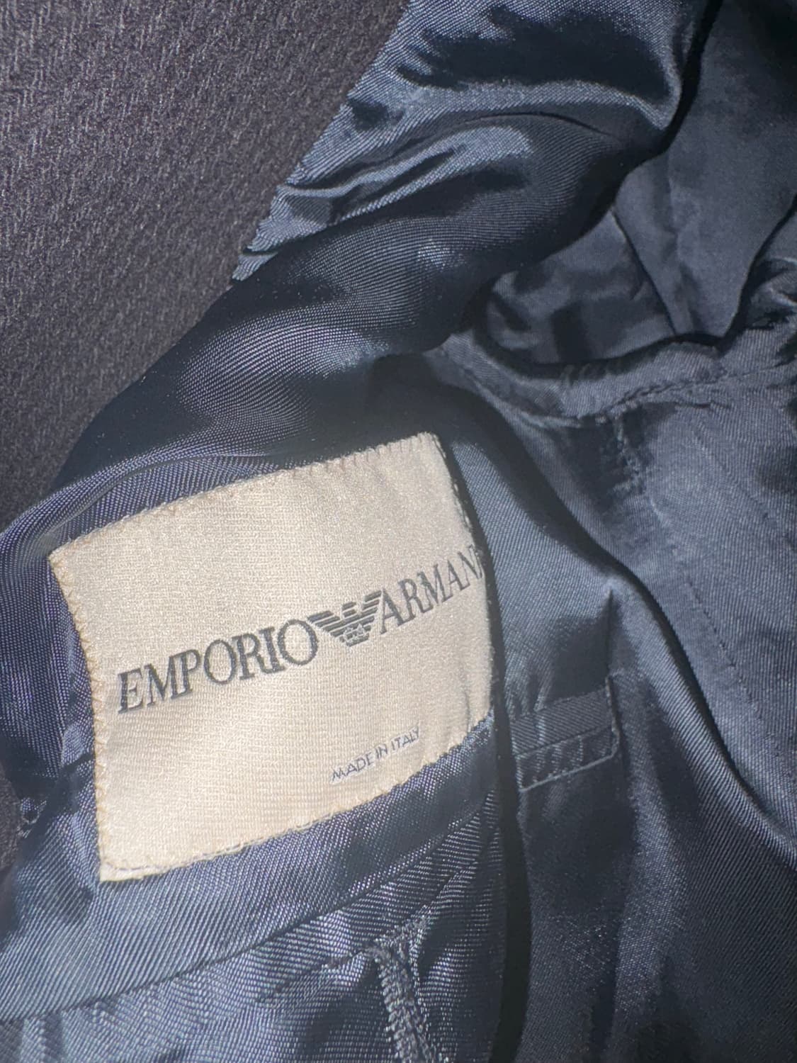 00s 엠포리오 아르마니 롱코트 상품이미지3