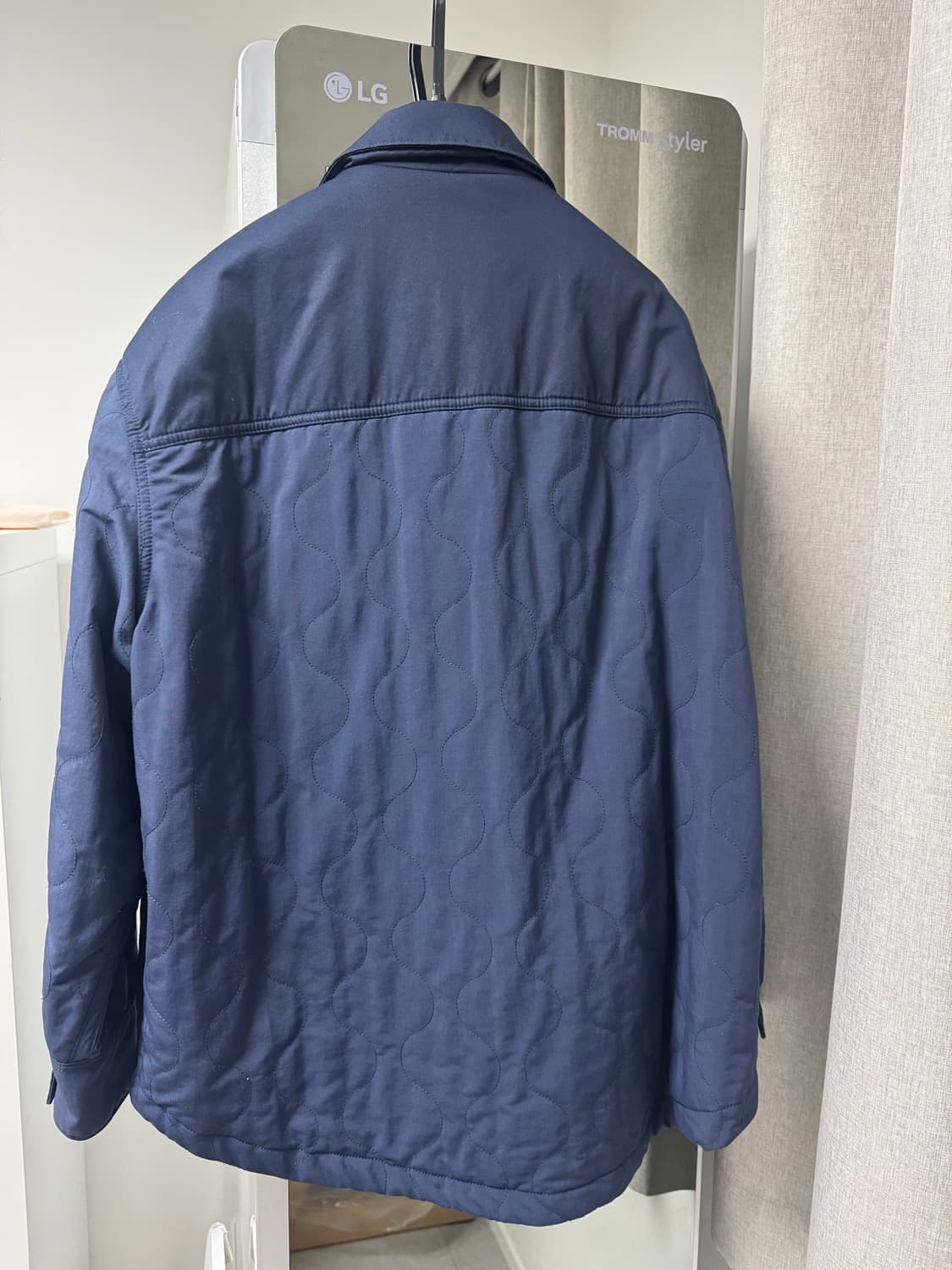 Levis made crafted 리바이스 네이비 퀼팅 자켓 판매 코모리 상품이미지2