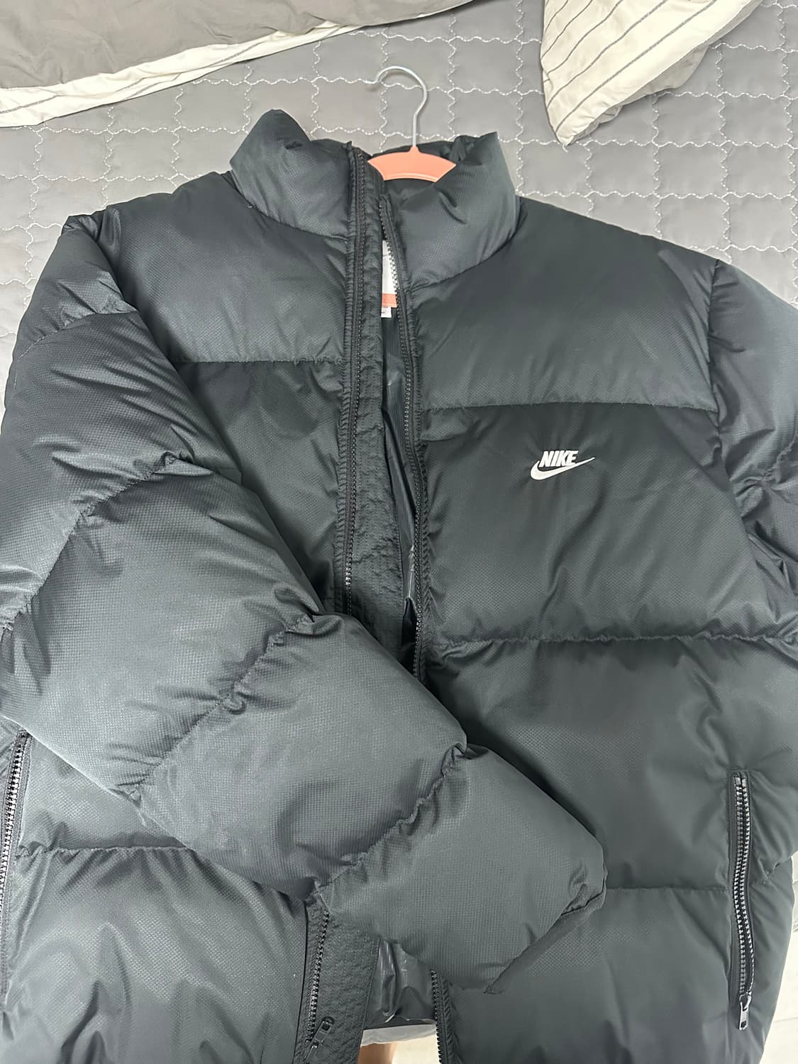 나이키 NSW 패딩 자켓 블랙 상품이미지1