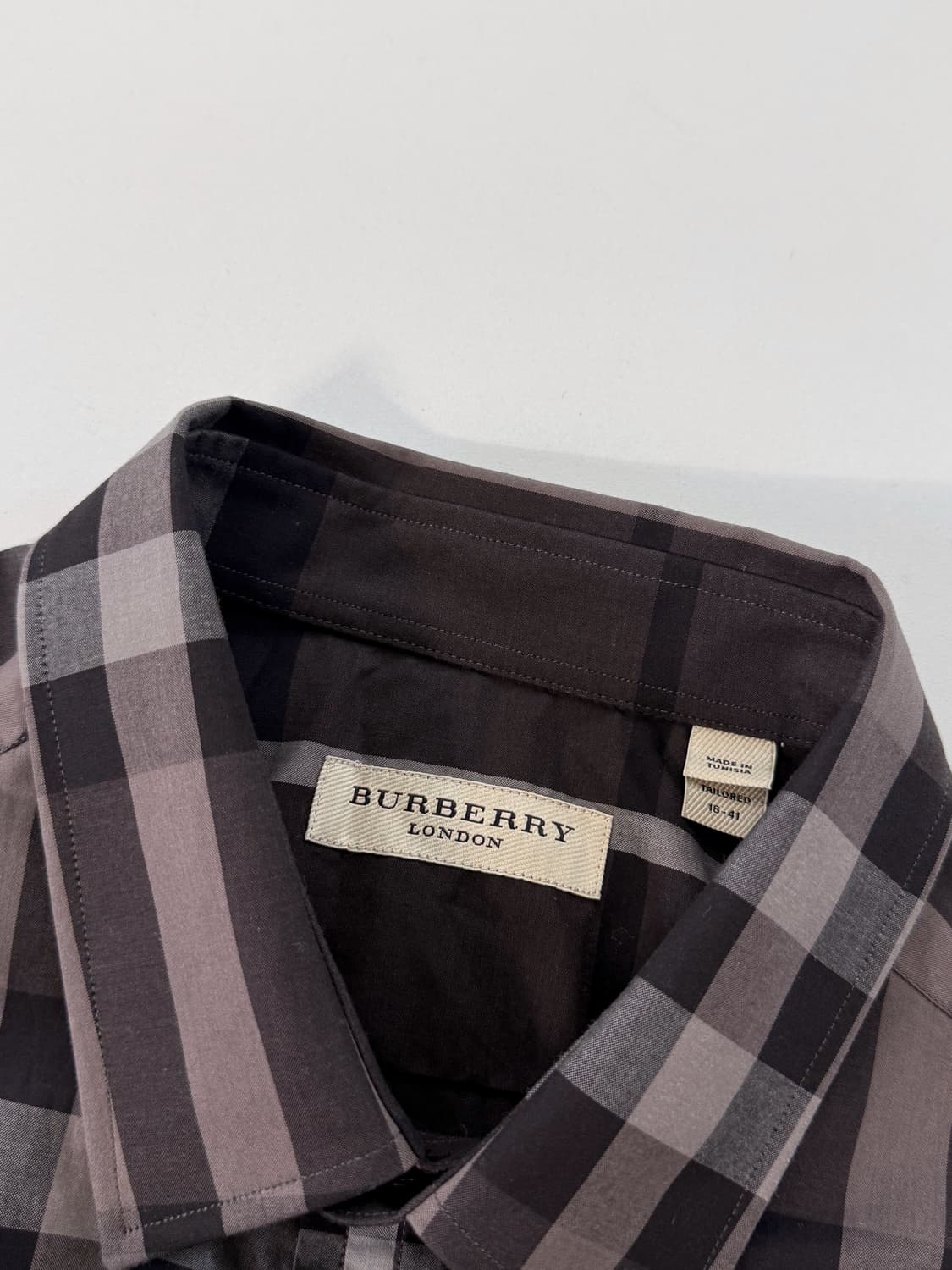 버버리 신형 노바체크 패턴 셔츠 상품이미지7