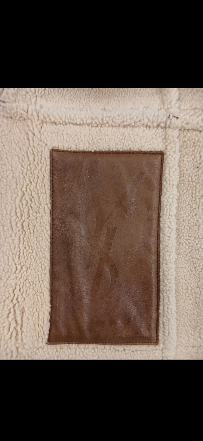 YSL rive gauche SHEARLING FUR COAT 상품이미지8