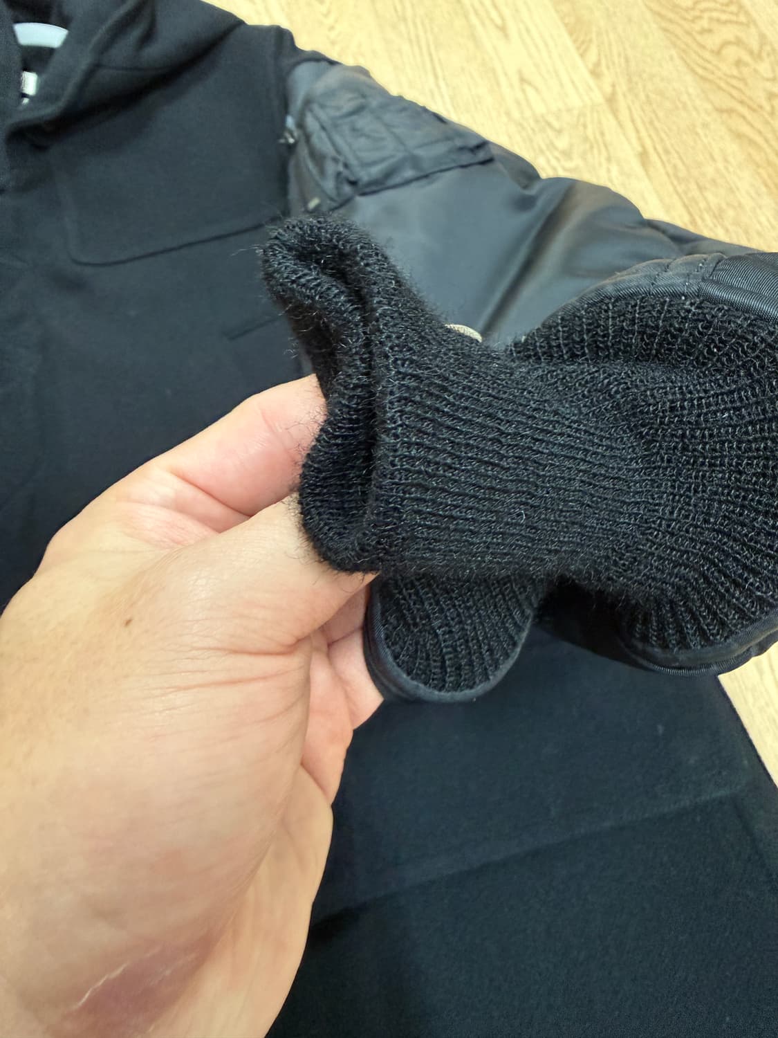 Markaware 마카웨어 23aw 오가닉 울 멜튼 코트 2사이즈 팝니다 상품이미지7