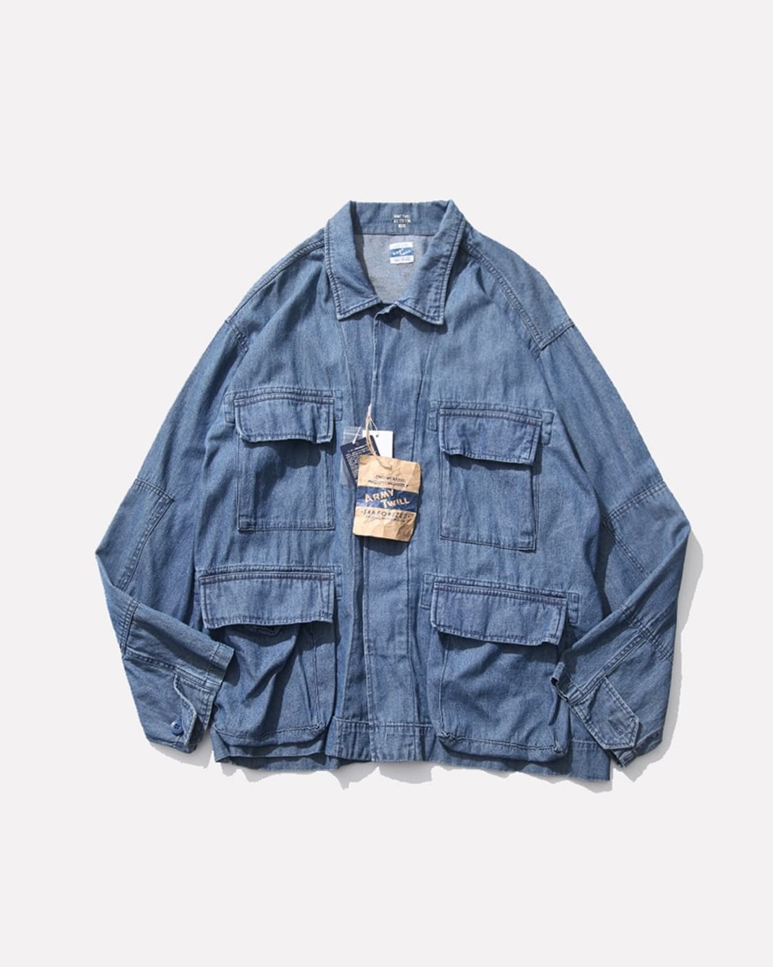 Army Twill x Journal Standard 샴브레이 자켓 상품이미지1