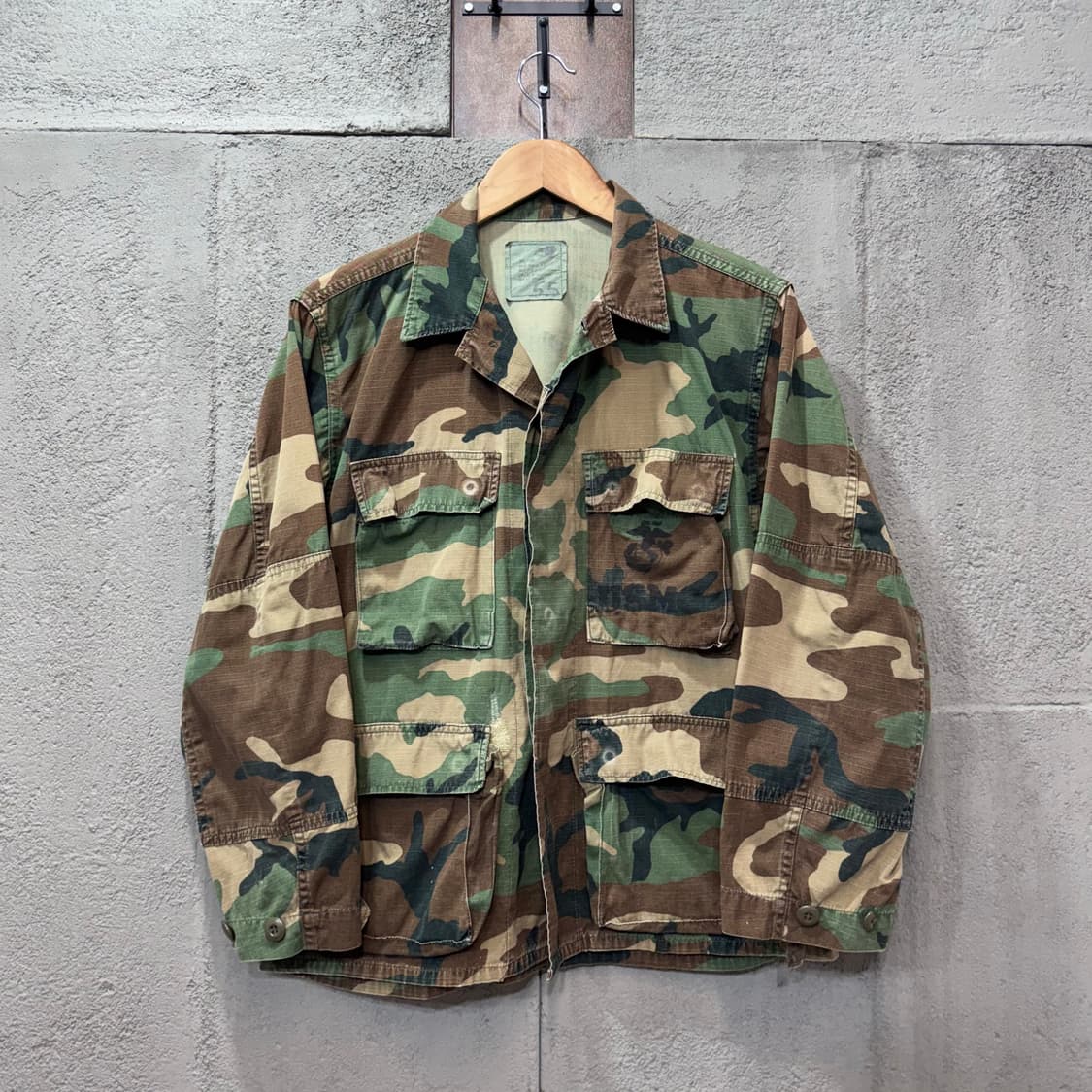 US Army BDU 카모 셔츠 (S)   상품이미지1