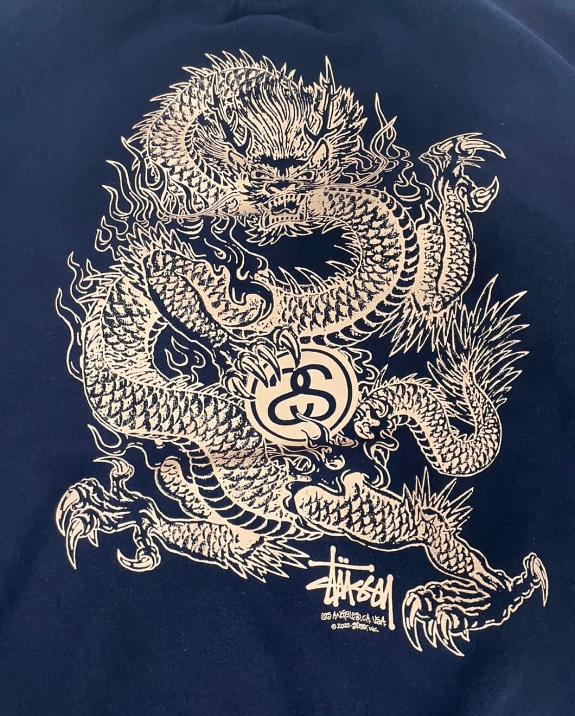 [급처] 스투시 드래곤 맨투맨 L 상품이미지2