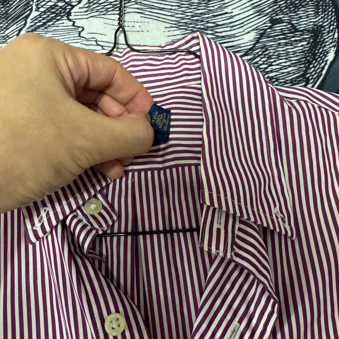 폴로랄프로렌 스트라이프셔츠 S사이즈  상품이미지3