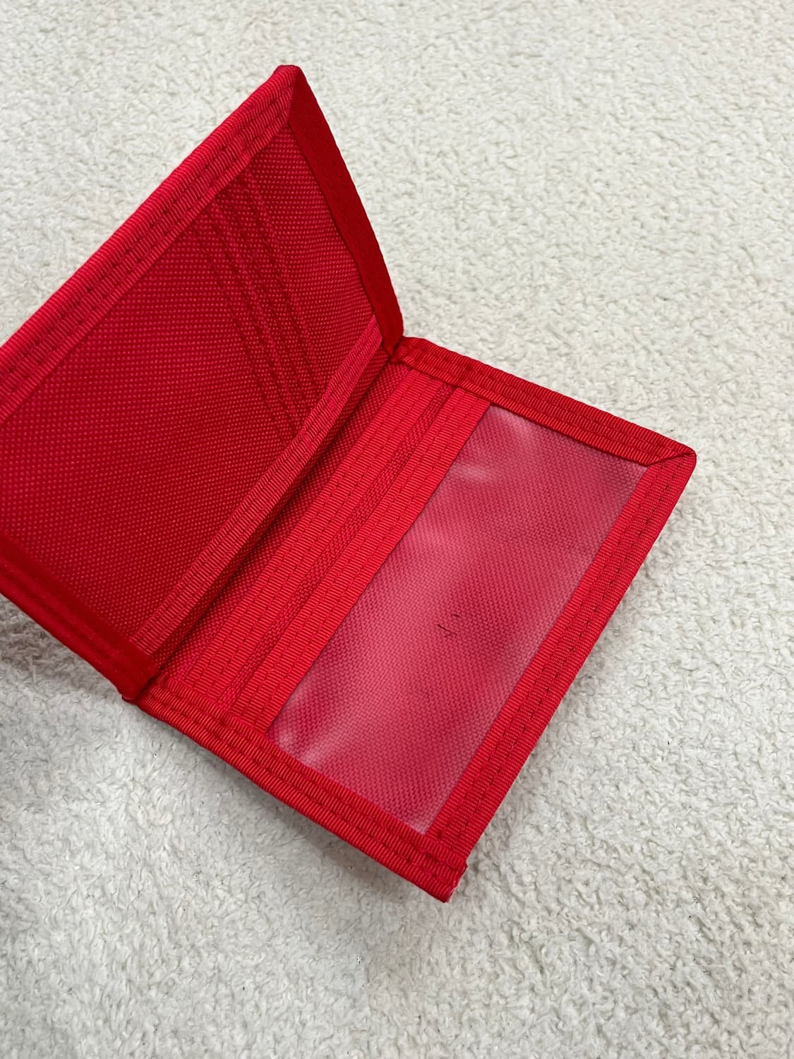 PORTER 포터 아웃사이드 라벨 지갑 레드 상품이미지5