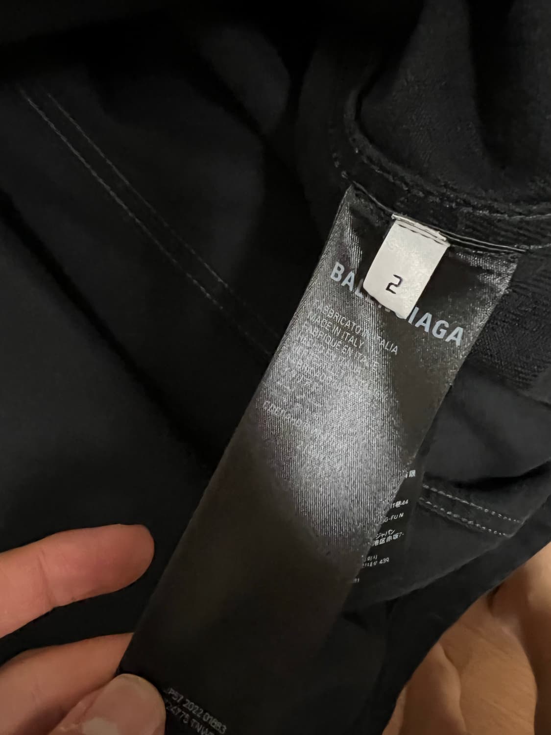 발렌시아가x아디다스 데님 자켓 2사이즈 상품이미지3