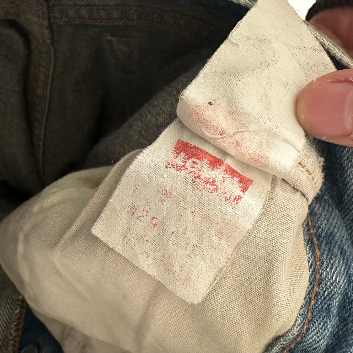 빈티지 리바이스 levis 발렌시아 공장 데님 청바지 상품이미지8