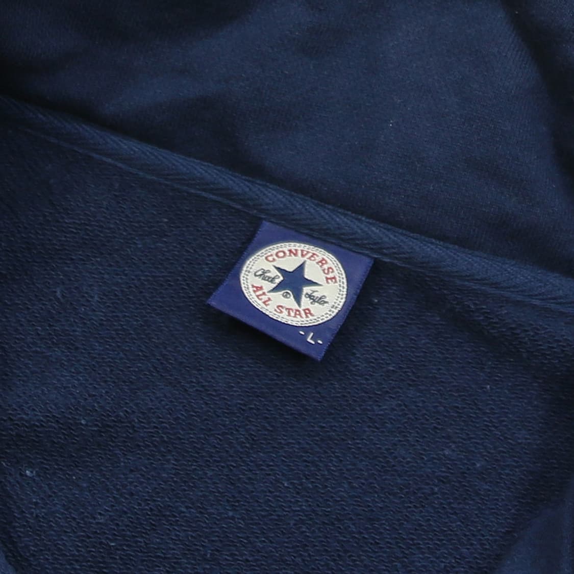 (착용컷) 컨버스 하프 집업 티셔츠 (남성용 100) 상품이미지5