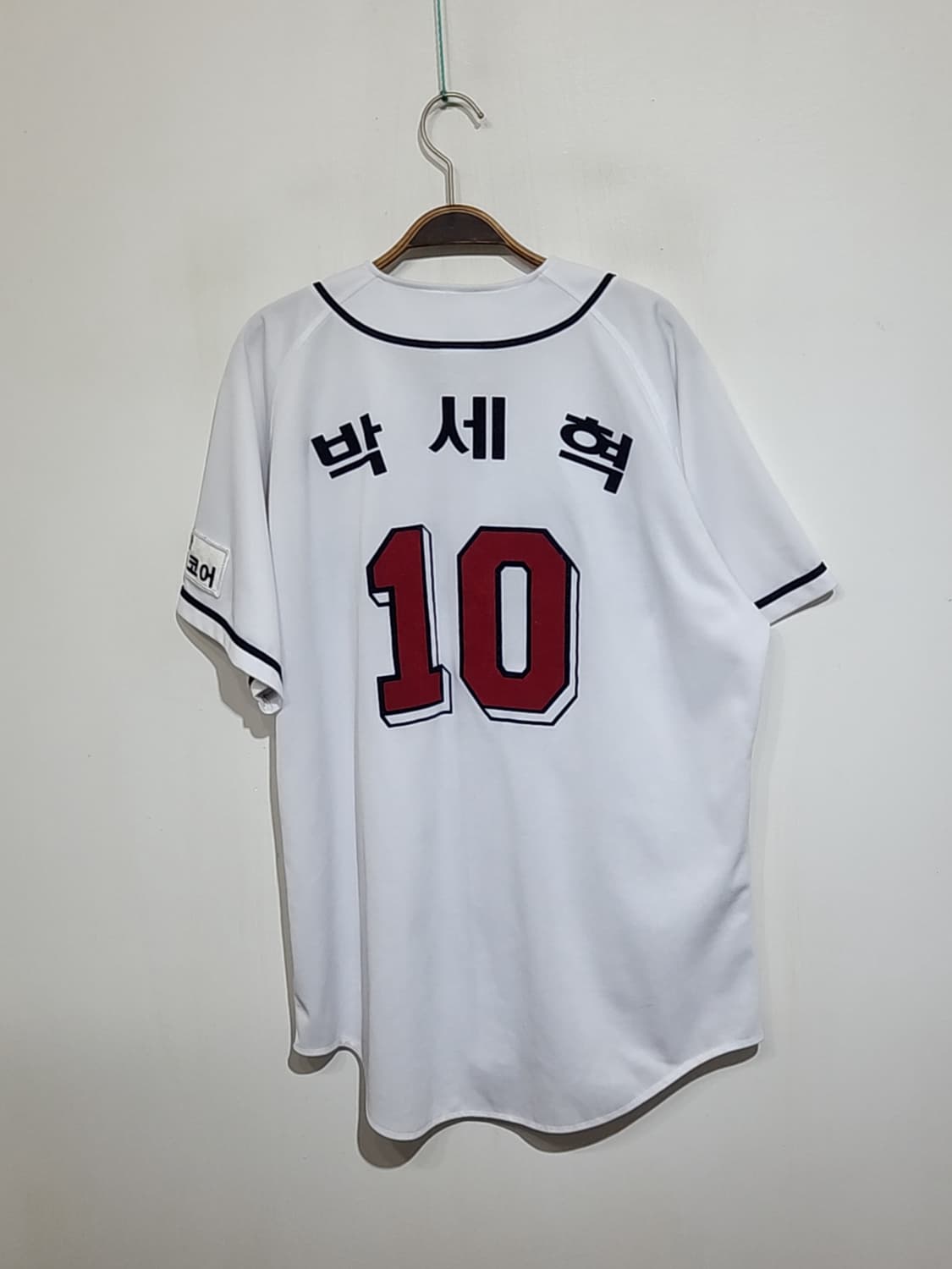 (110) 두산베어스 야구져지 빅사이즈 박세혁 마킹 유니폼  상품이미지6