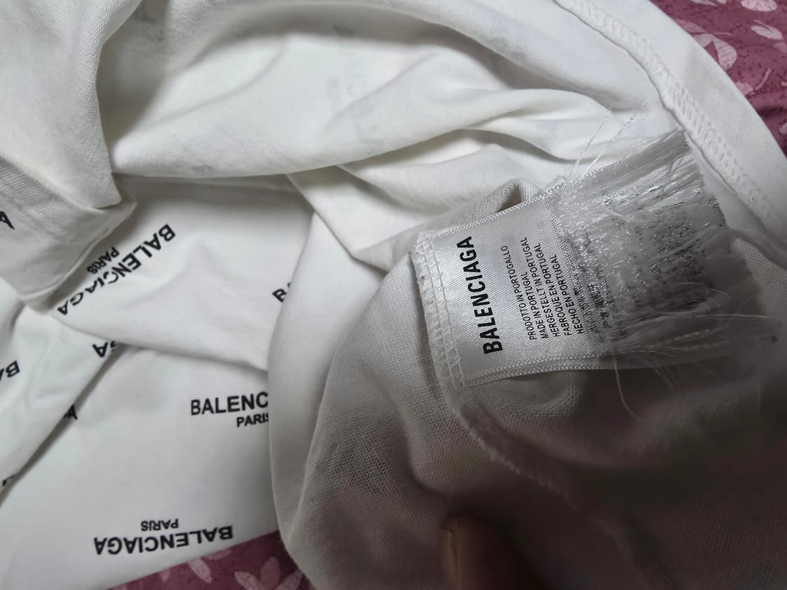 발렌시아가로고반팔 100~103 상품이미지4