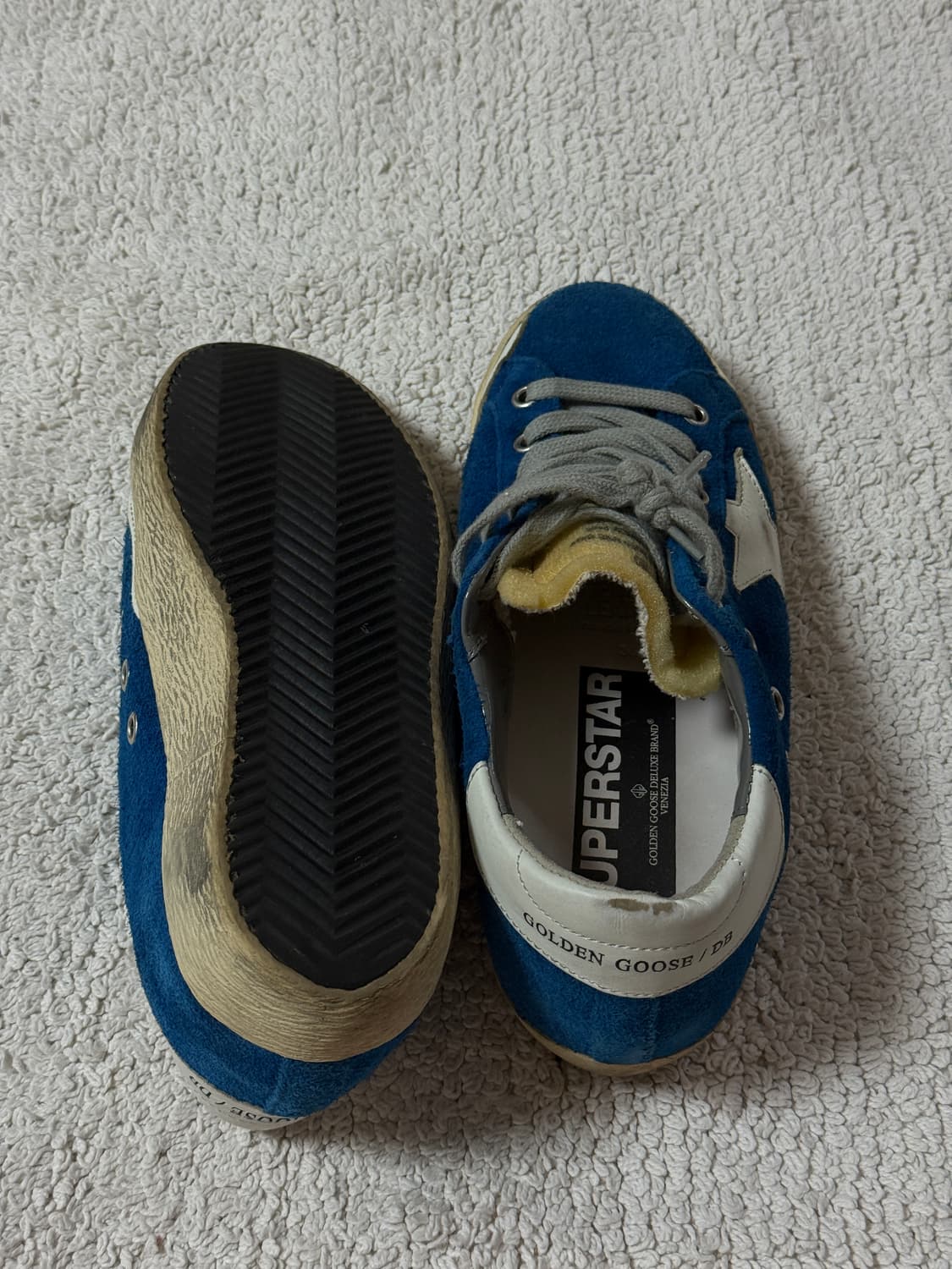골든구스 golden goose 블루 스니커즈 상품이미지4