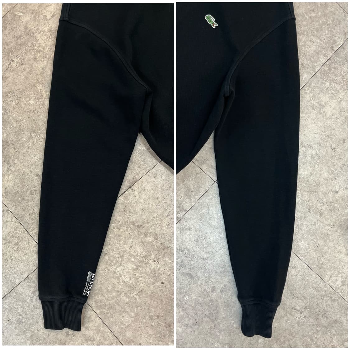 라코스테 스웻 버튼 자켓 블랙 XL #csz3823 상품이미지5