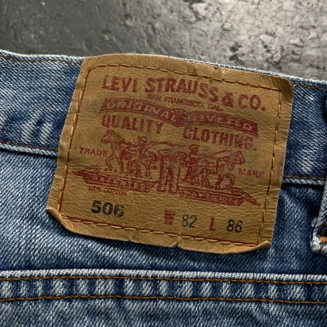 32 리바이스 506 청바지  상품이미지5
