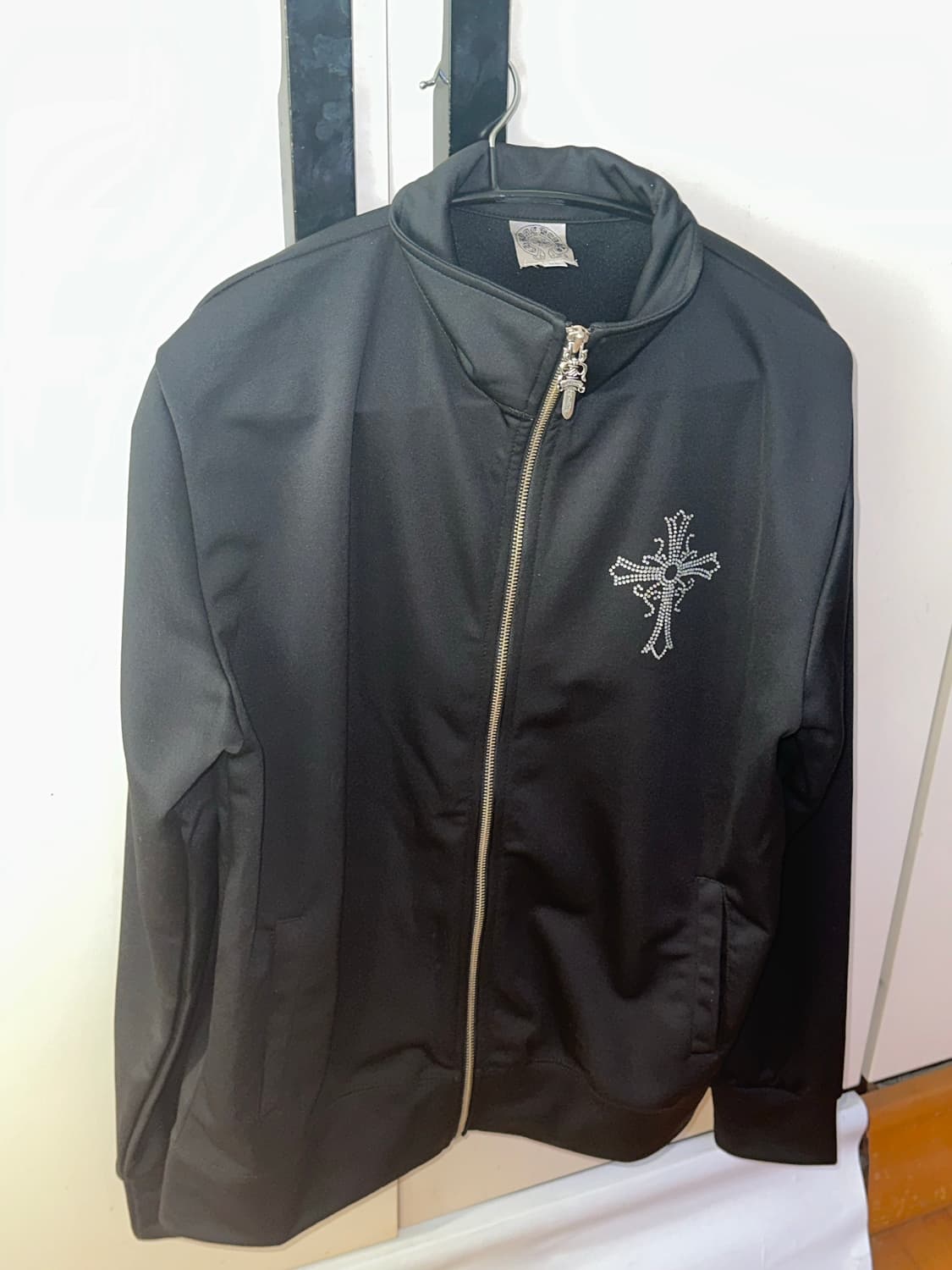 크롬하츠 무드 스톤 크로스 십자가 트랙 자켓 XL 상품이미지1