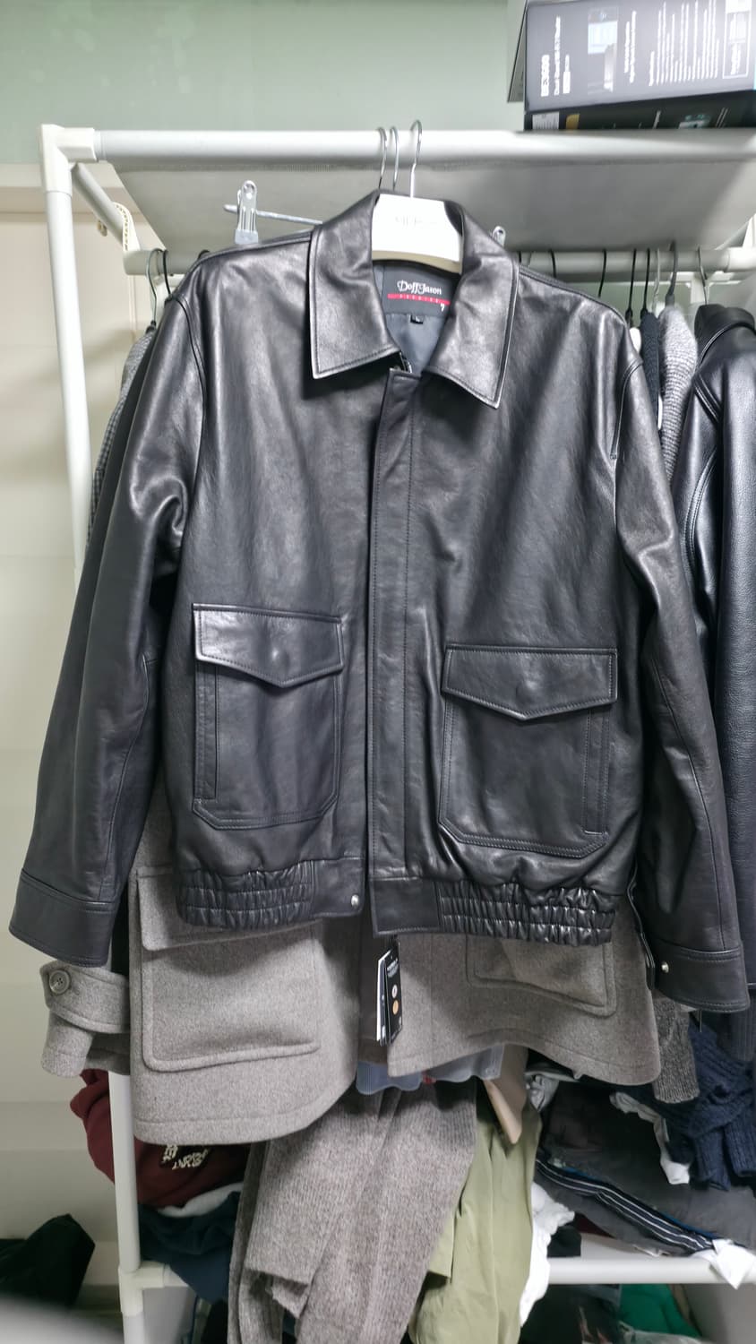 도프제이슨 프리미엄 레더자켓 팝니다. 상품이미지1