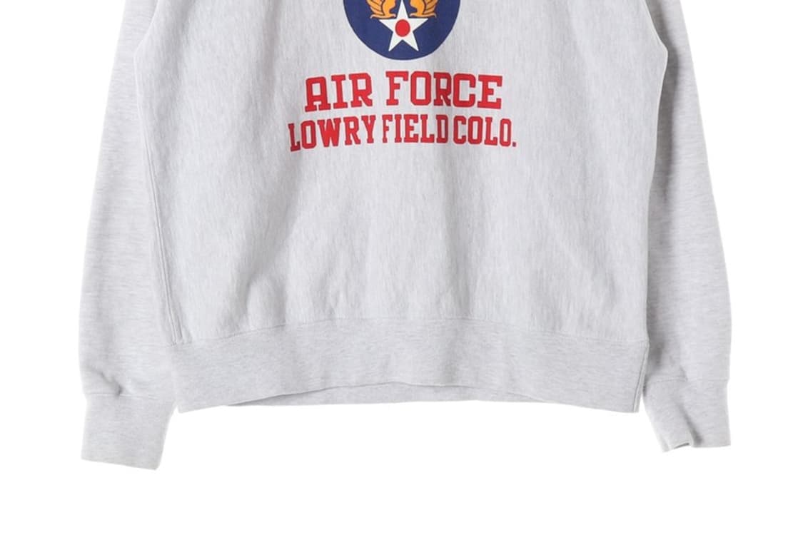 아웃스탠딩 리버스위브 U.S. ARMY AIR FORCE 스웻셔츠 M 상품이미지4