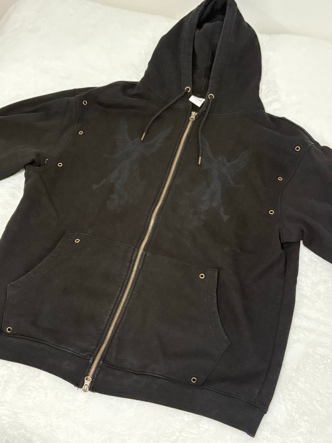 더콜디스모먼트 천사 후드집업 상품이미지4