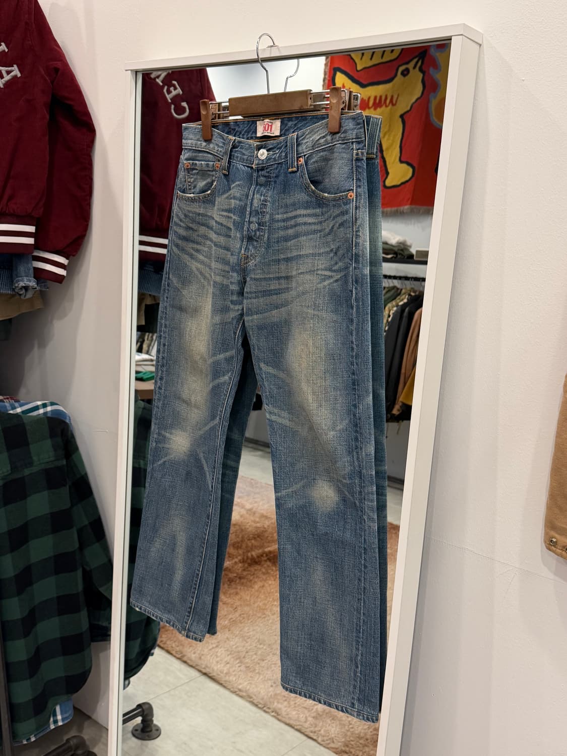 00s Levis 리바이스 빈티지 501 데님 팬츠 (30inch) 상품이미지1