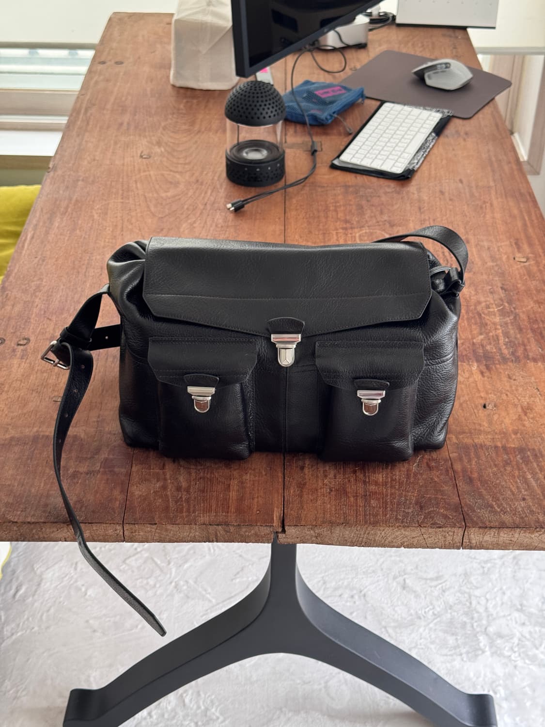 르메르 기어백 위켄드 에스프레소 정품  상품이미지3