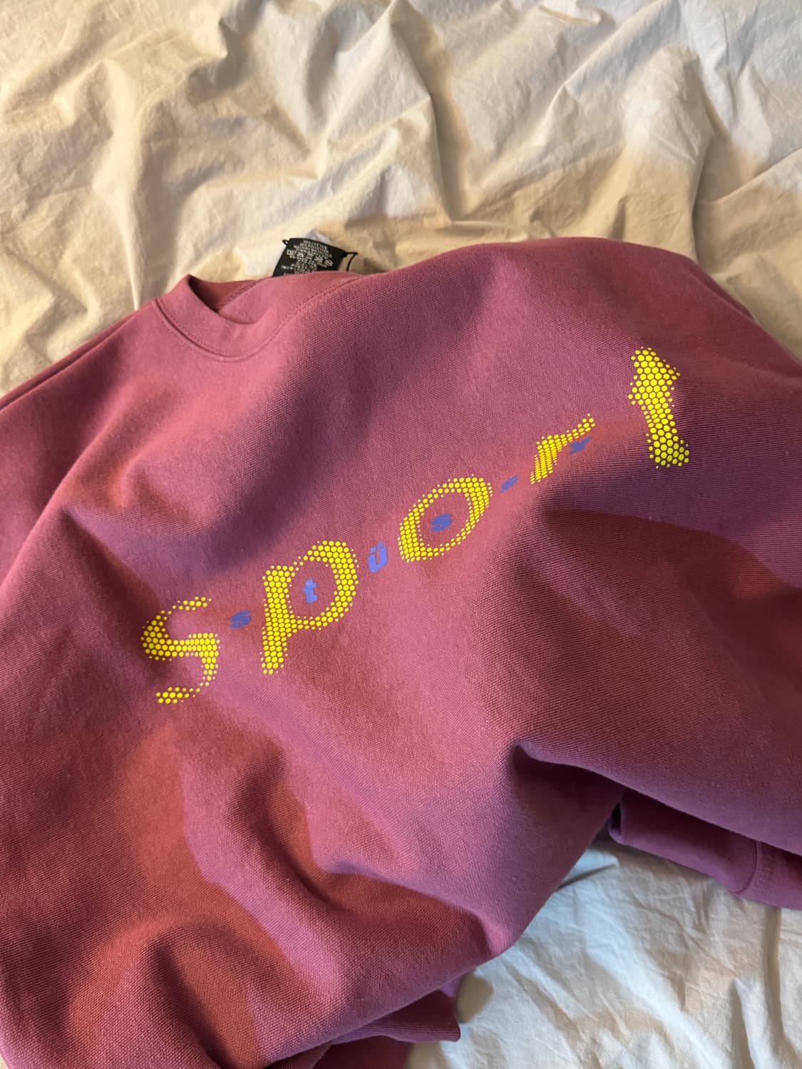 스투시 도트 스포츠 크루넥 상품이미지1