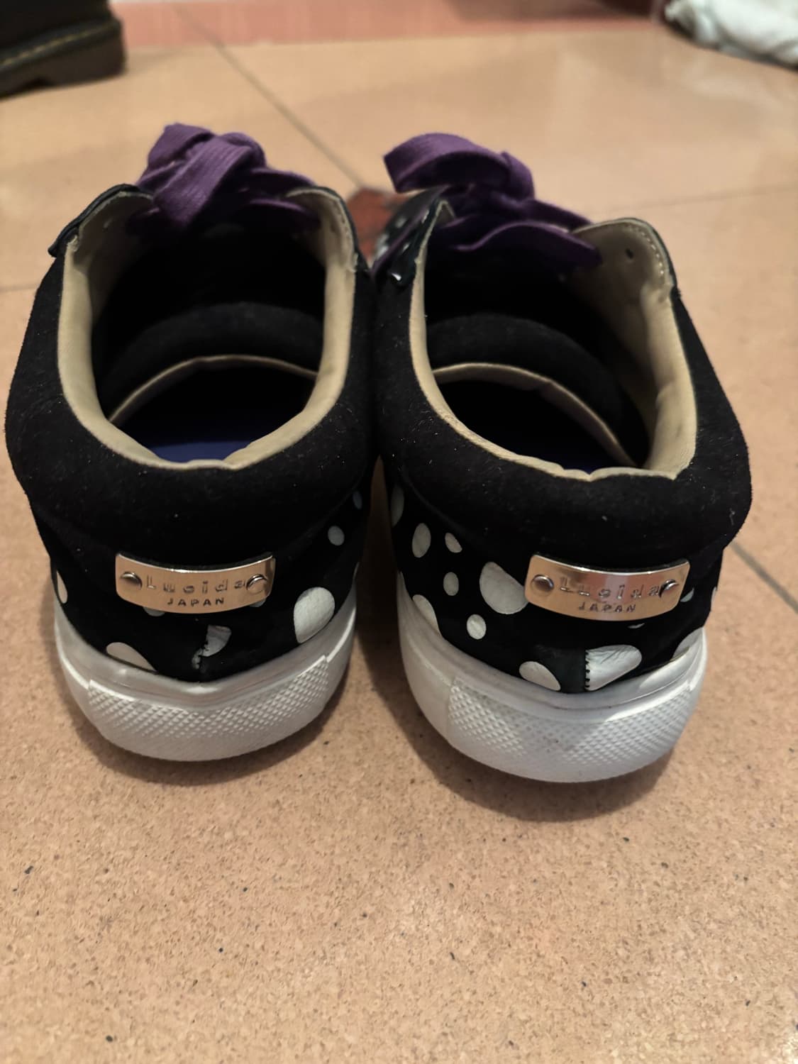 일본빈티지 도트 스니커즈 운동화 230 상품이미지3