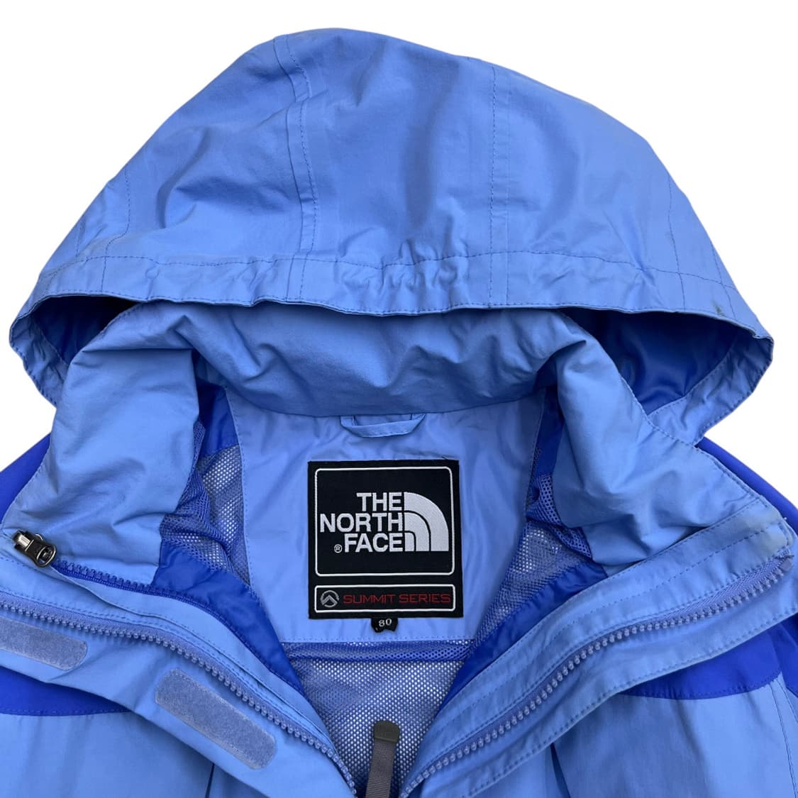 노스페이스 고어텍스 파스텔블루 후드 바람막이 80 상품이미지6