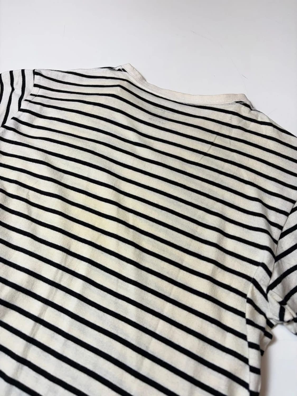 네이버후드 스트라이프 반팔 티셔츠 PN9207 상품이미지5