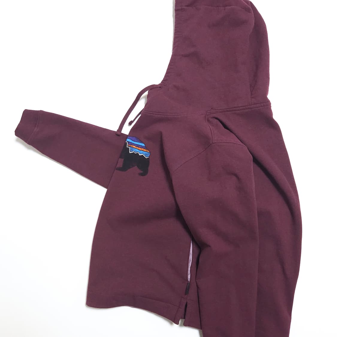 파타고니아 우먼 피츠로이 베어 후드 티셔츠 라이트발사믹 상품이미지3