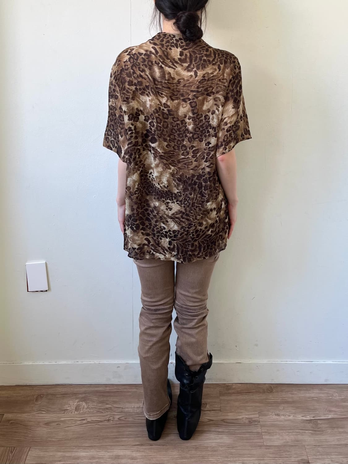 Tickled chatter 스티치 카고 팬츠 상품이미지10