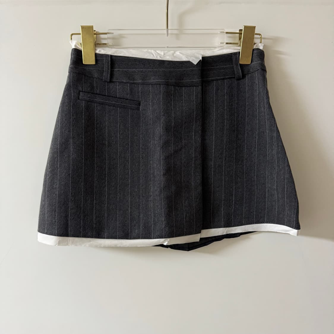 새상품 여자 봄 랩스커트 M 상품이미지1