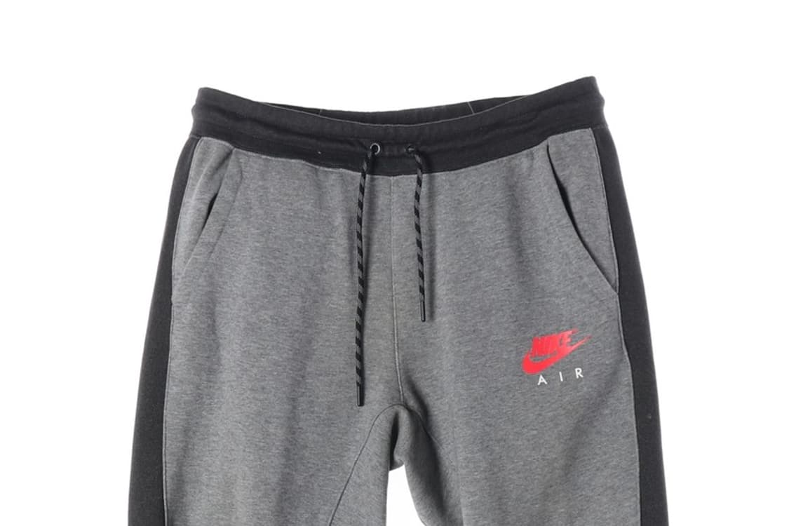 나이키 에어 배색 스웻 조거 팬츠 그레이 XXL 상품이미지3
