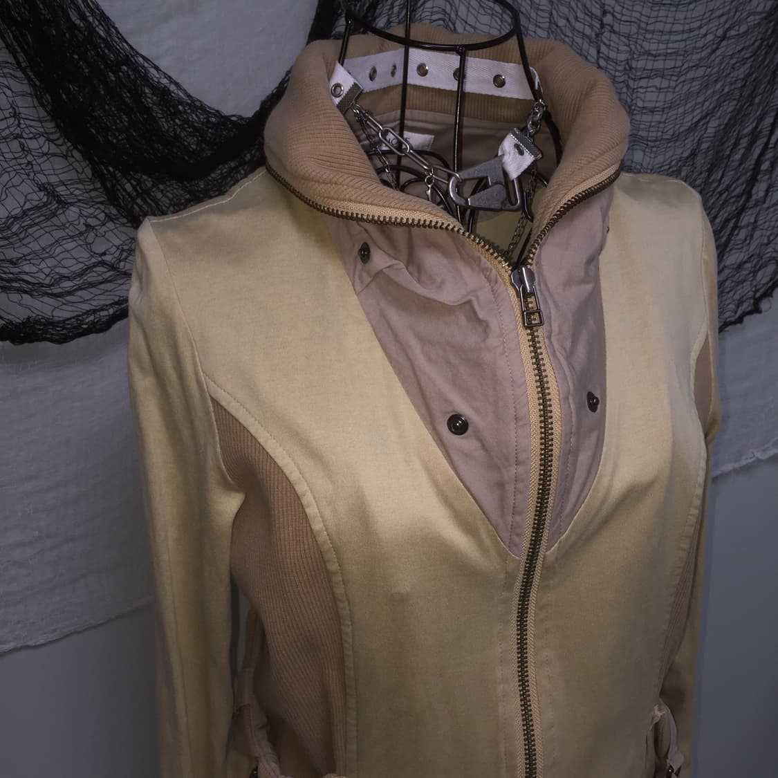 PINORE relax zipper detail JACKET 상품이미지3