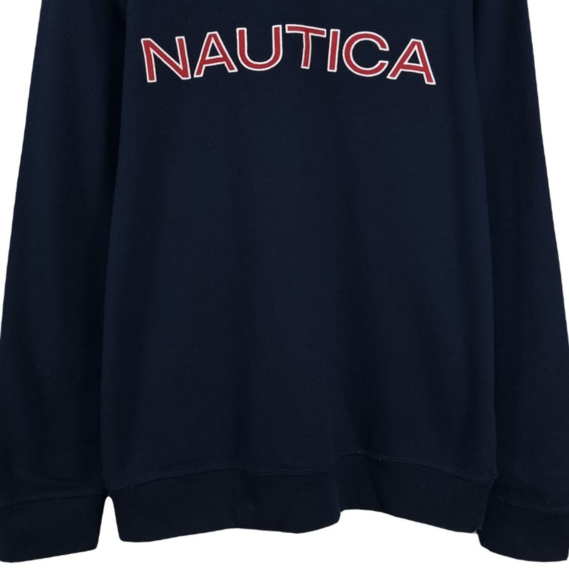 [노티카] 빅로고 패치 맨투맨 네이비 M18981 상품이미지5