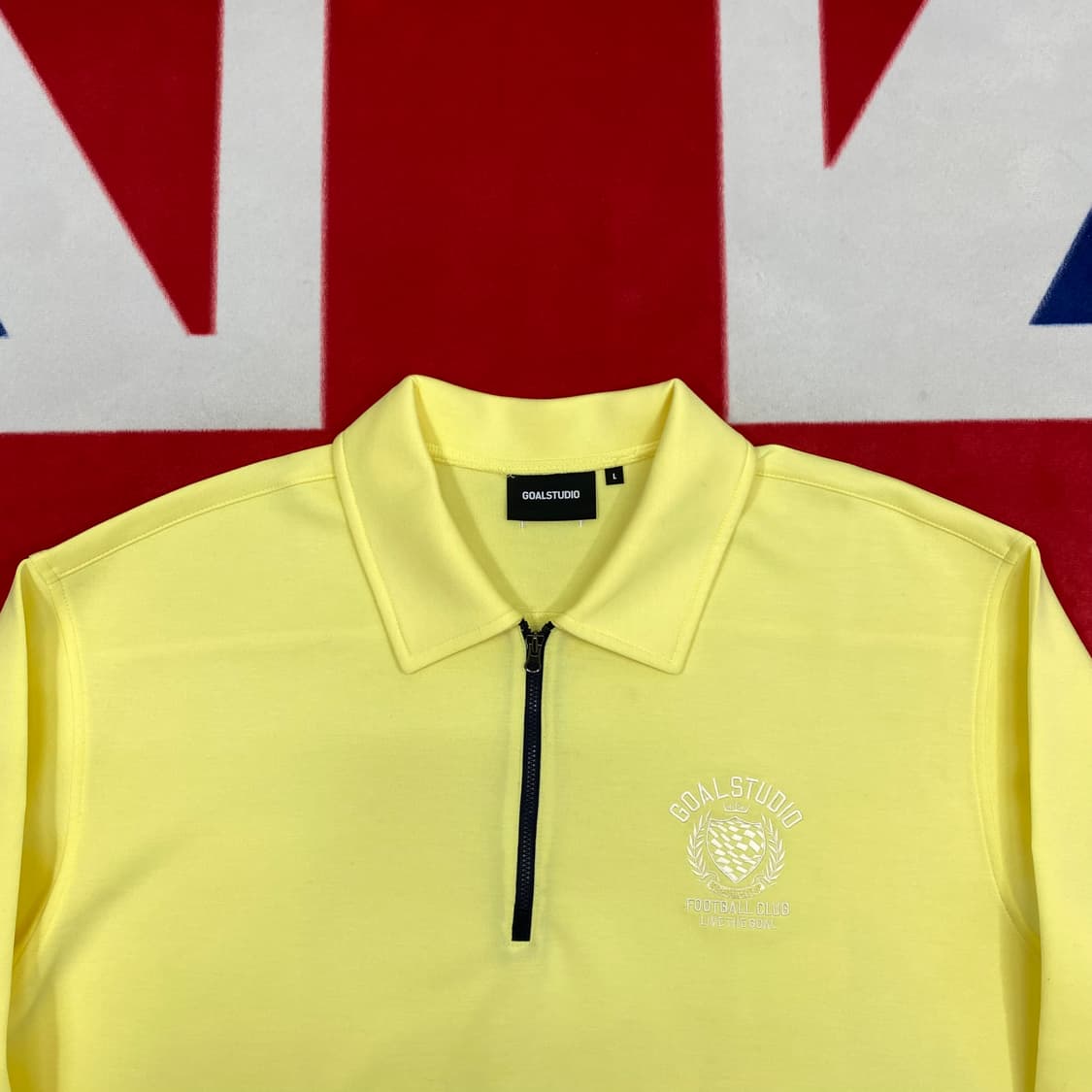 골스튜디오 반집업 맨투맨 L  상품이미지3