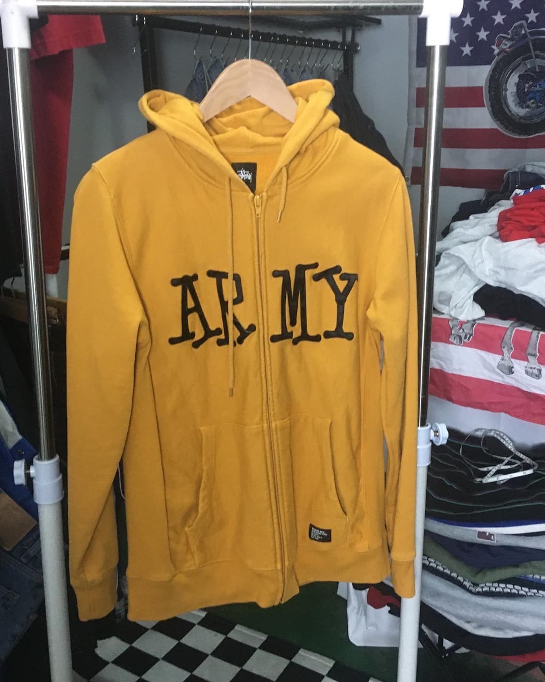 스투시 아미 후드집업 상품이미지1