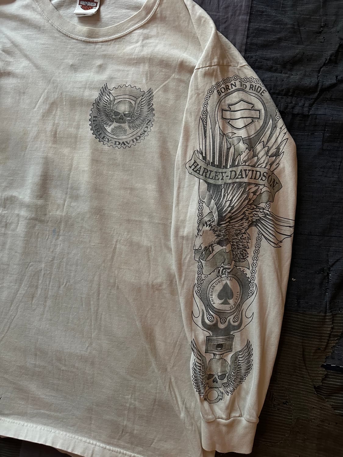 00s Harley Davidson Long Sleeve T Shirt 상품이미지2