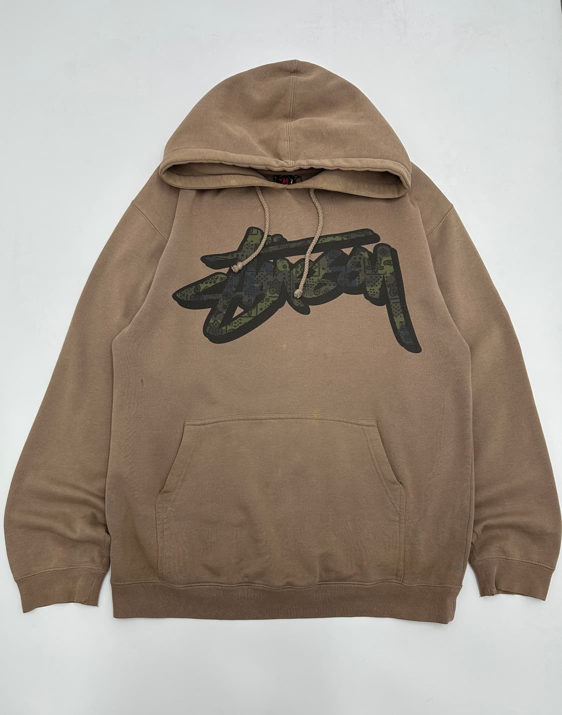 stussy 스투시 카모 로고 후드티 상품이미지1