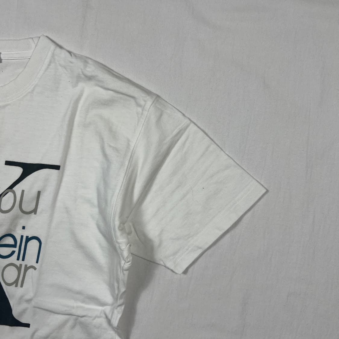 90‘s 캘빈클라인 ck 로고 프린트 반팔티 상품이미지3