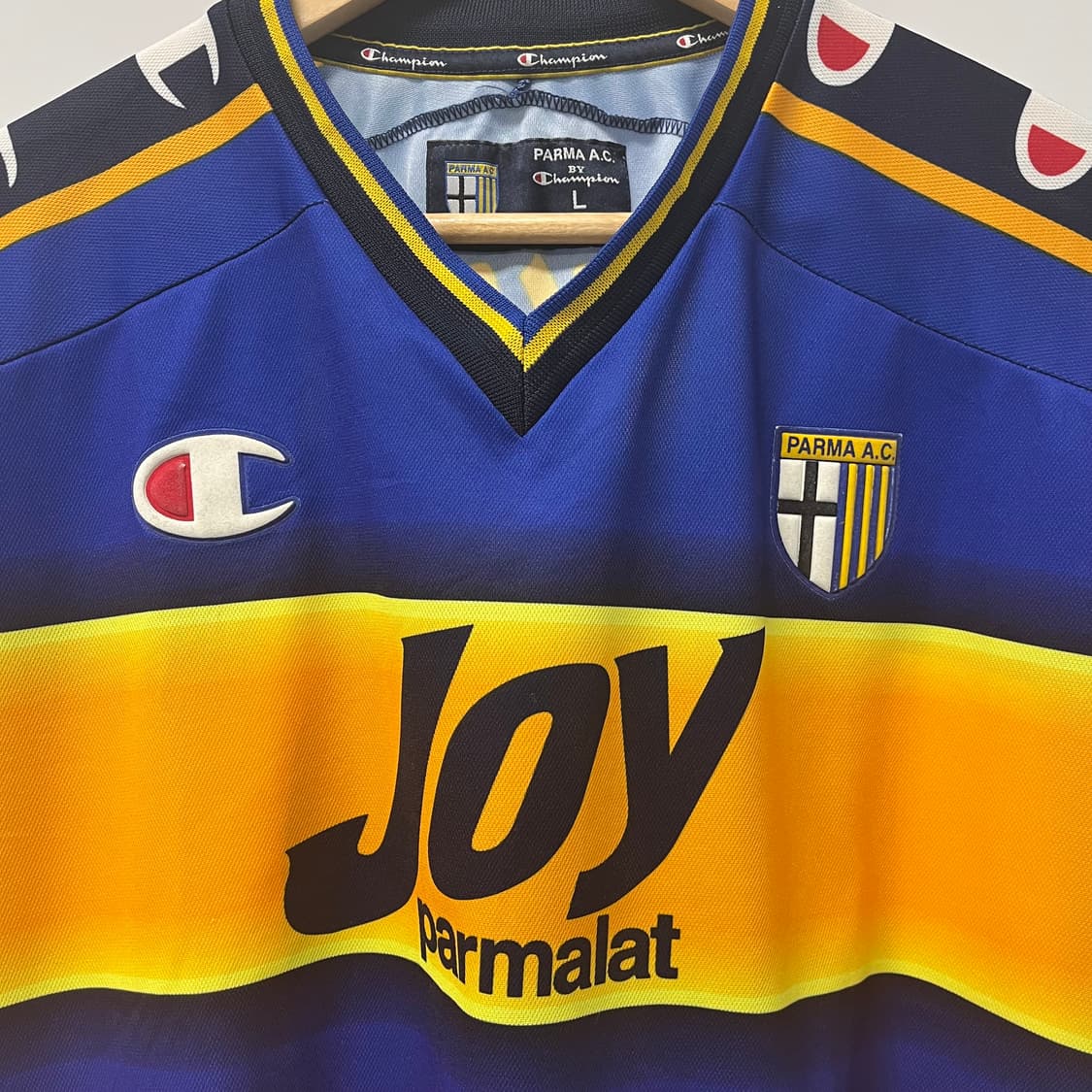 [L] 01/02 챔피온 파르마 AC NO.10 나카타 축구 유니폼 상품이미지2