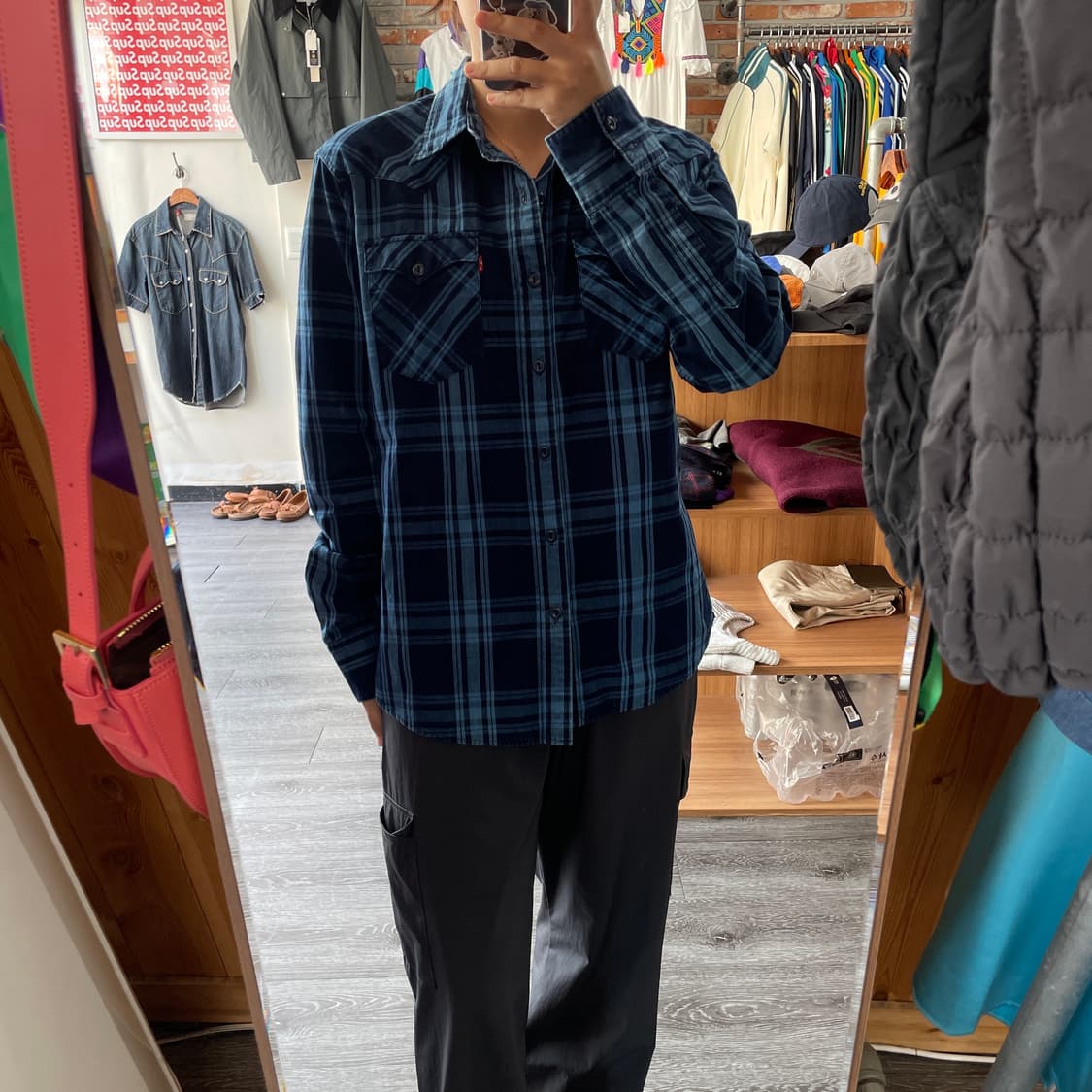 리바이스 체크셔츠 상품이미지3